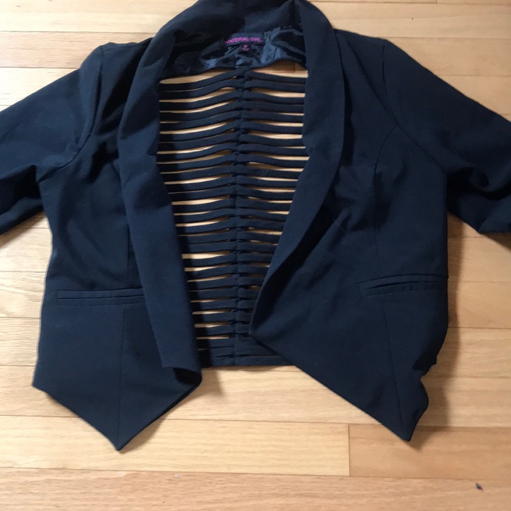 Cropped blazer